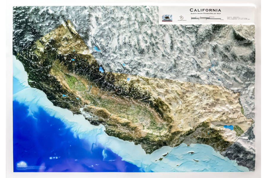 California State 3D Map