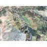 Colorado Rocky Mtns – 3D Earth Image Map