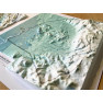 Coombsville AVA 3D Map with Napa Valley Inset