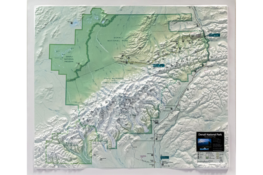 Denali National Park 3D Map