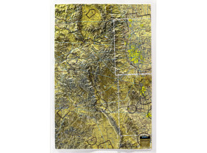 Denver Rocky Mtns 3D AeroChart