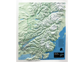 Lake Clark National Park 3D Map