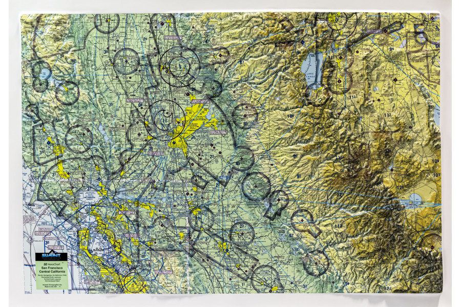 San Francisco/Tahoe 3D AeroChart