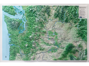 Washington State 3D Map