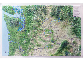 Washington State 3D Map – Airports & Airspace Version