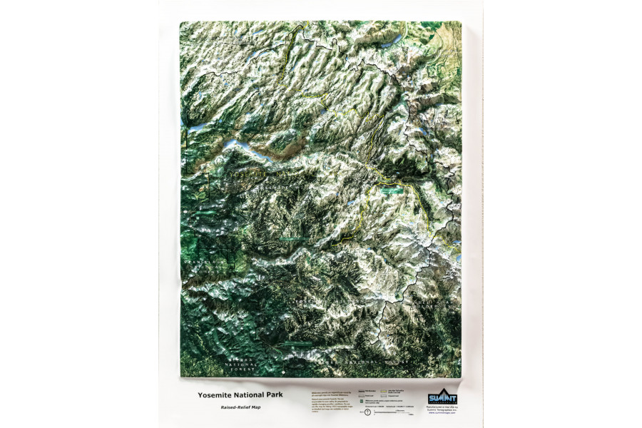 Yosemite Earth-Image 3D Map