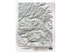 Yosemite National Park – 3D Trail Map